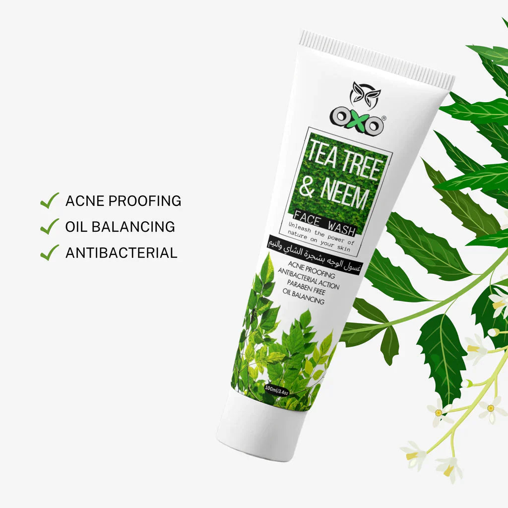 TEA TREE PLUS NEEM YOUR SECRET TO CLEARER - 100ML NEW PACKING
