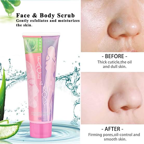 Face & Under-Amp Body Cleansing Scrub Gel - 100ml